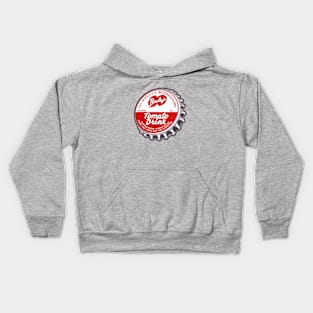 Vintage Bireley's Tomato Drink Bottlecap Kids Hoodie